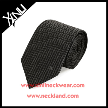 Cravates faites sur commande de logo faites sur commande tissées par soie de jacquard d&#39;hommes de noeud parfait
